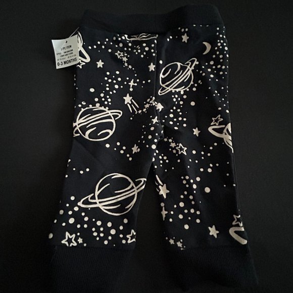 FIRST IMPRESSIONS BOYS DEEP BLACK OUTER SPACE 2-PC SET - Picture 5 of 11